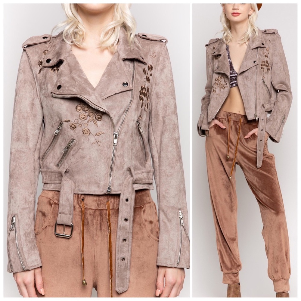 POL Easy Rider Moto Suede Jacket - Picture 9 of 11